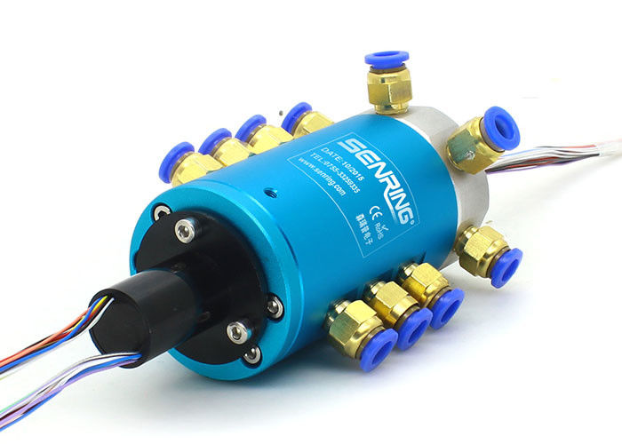 Port de accouplement rotatoire pneumatique de soutien G1/8 de l'électronique de Senring 6 de passage léger