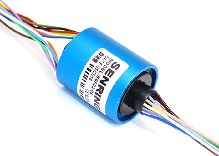 la taille Mini Through Hole Precision Slip de trou de 5mm que le signal de l'anneau 2-12circuits pour chacun câble est 2A