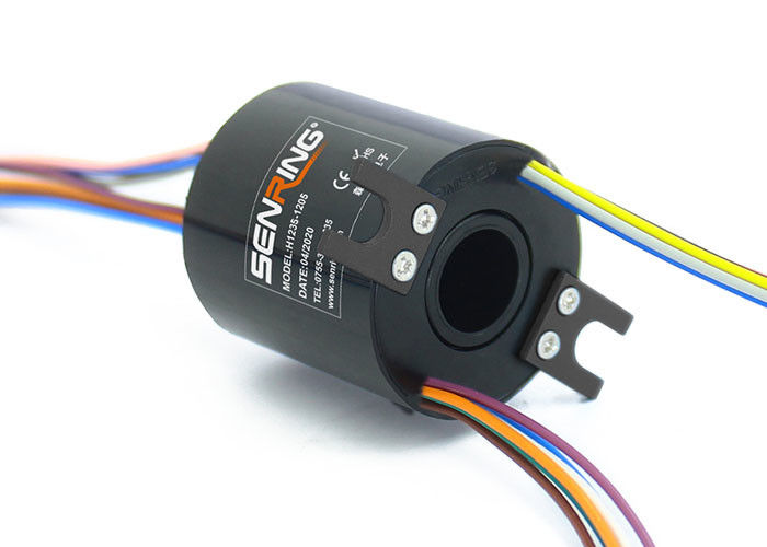 1000RPM Mini Hole Ingergal Precision Slip Ring Customized For More Circuits ou grand courant