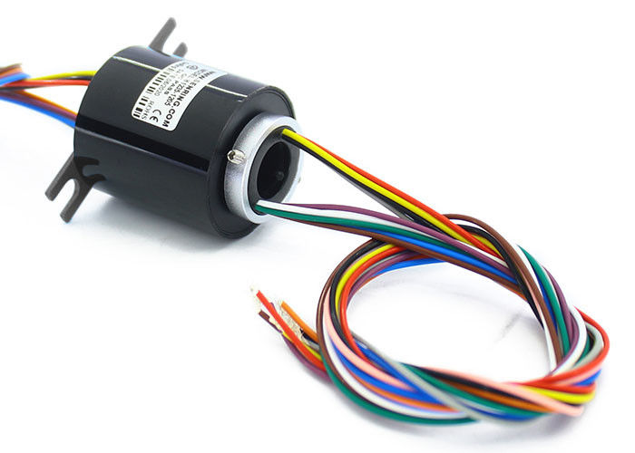 1000RPM Mini Hole Ingergal Precision Slip Ring Customized For More Circuits ou grand courant