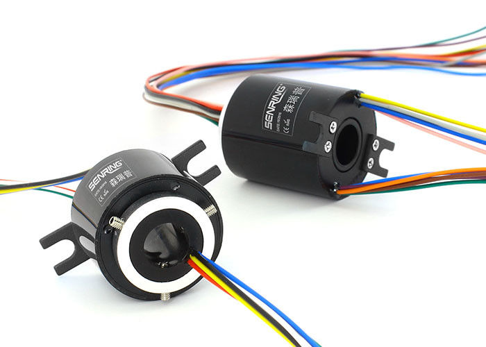 1000RPM Mini Hole Ingergal Precision Slip Ring Customized For More Circuits ou grand courant