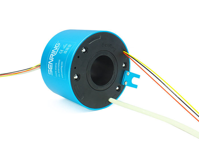 Glissement rotatoire électrique Ring For Gigabit Ethernet de grand diamètre de connecteur d'ODM de Senring