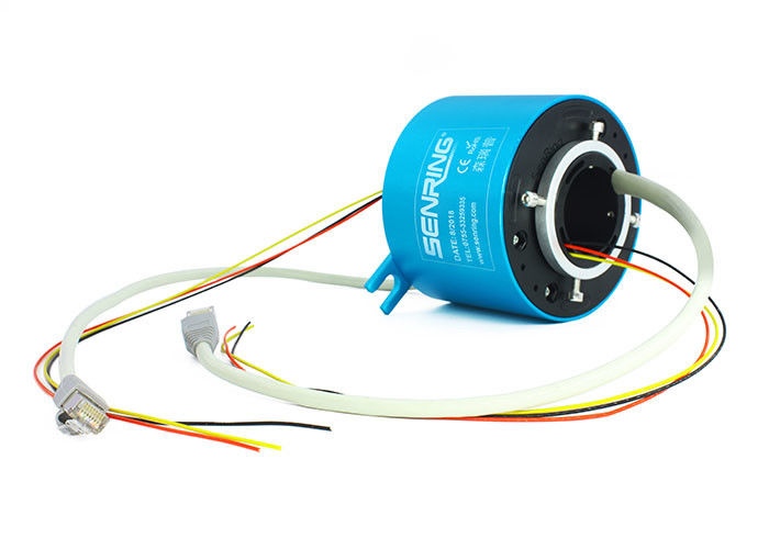 Glissement rotatoire électrique Ring For Gigabit Ethernet de grand diamètre de connecteur d'ODM de Senring