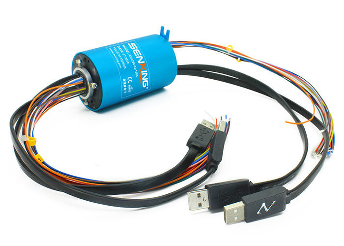 Circuits de la bague collectrice 1~24 de basse tension de vide de signal d'ODM USB2.0