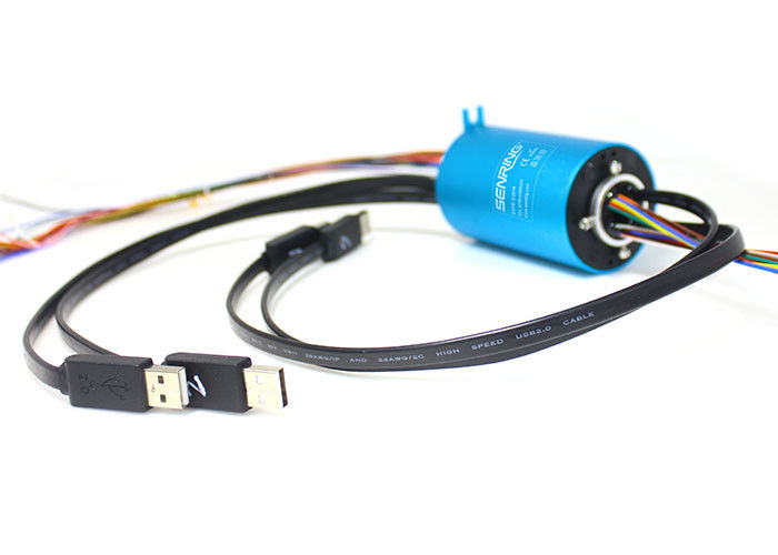 Circuits de la bague collectrice 1~24 de basse tension de vide de signal d'ODM USB2.0