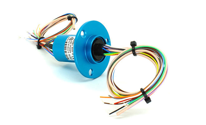 Anneaux de collecteur à haute fréquence de joint tournant de signal de SMA IDS électriques pour la caméra de HD